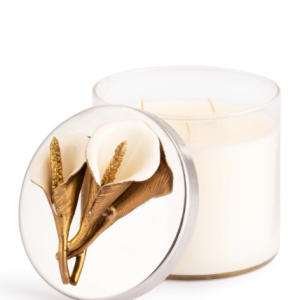 calla lily candle